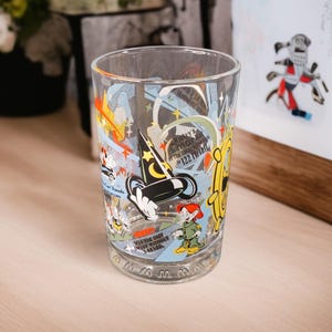 Vintage Disney Glass – Mickey Mouse Steamboat Willie, 100 Years of Magic