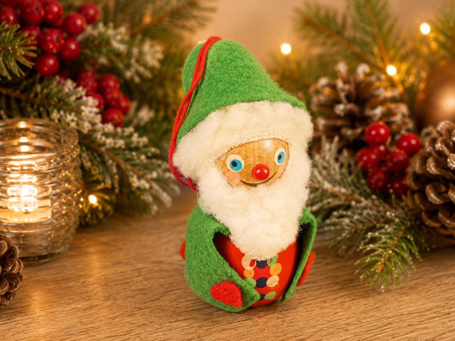 Steinbach Santa Ornament - Etsy