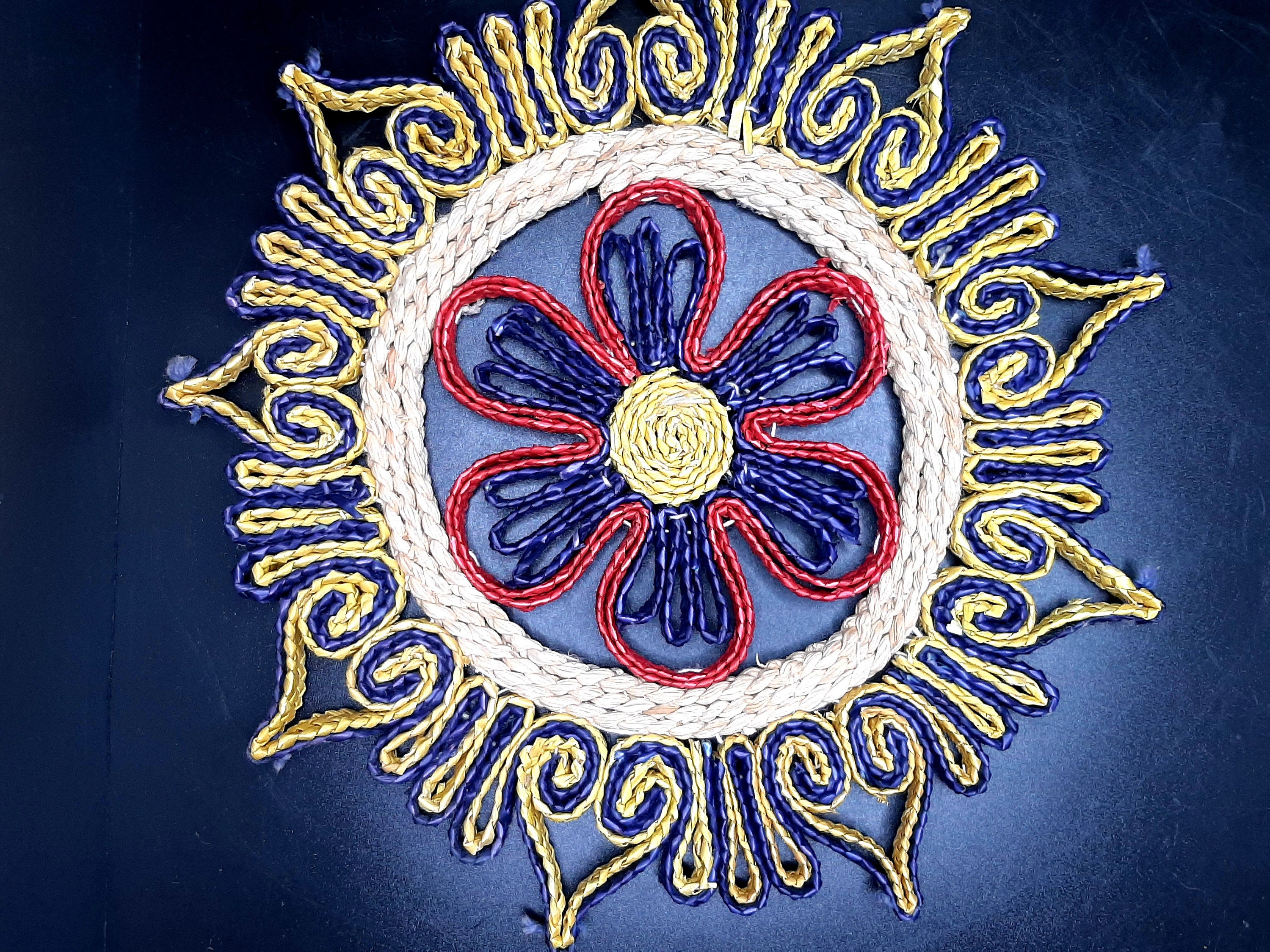 Assorted Vintage Straw Trivets Hot Pads Wall Decor Boho Etsy