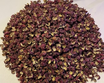 Fresh Picked Chinese Peppercorn，新鲜四川大红袍花椒