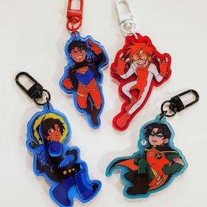 Young Heroes 3in Double-Sided Charms