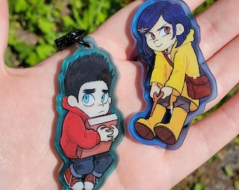 Spooky Kids - 2.5in Double-Sided Acrylic Charms