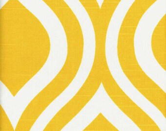 Premier Prints Emily Yellow fabric per yard