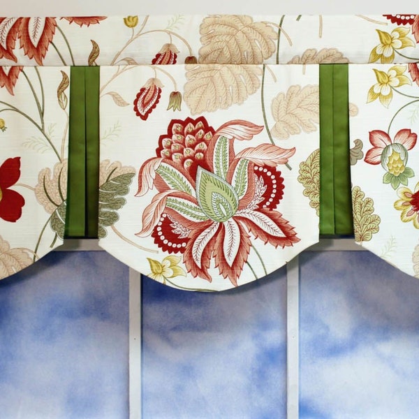 Box Pleat Valance Etsy