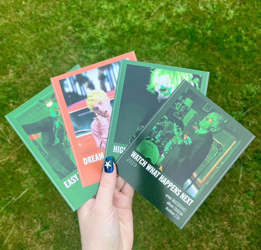 Waterparks Fandom Inspired Song Music Video Poster Waterparks Band