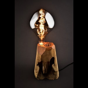 Obliviation | Unique table/bedside lamp with nightlight.