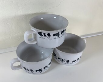 Vintage Cow Mugs