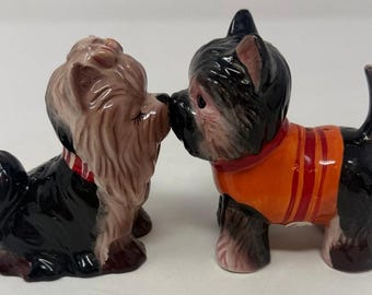 Westland Kissing Yorkshire Terrier Mwah! Salz und Pfefferstreuer 2007