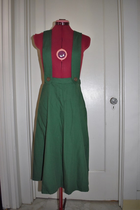 1930s 1940s Reproduction Vintage Pinafore/ Suspend