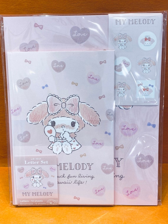 Sanrio My Melody Stationery Set Sanrio Authentic 