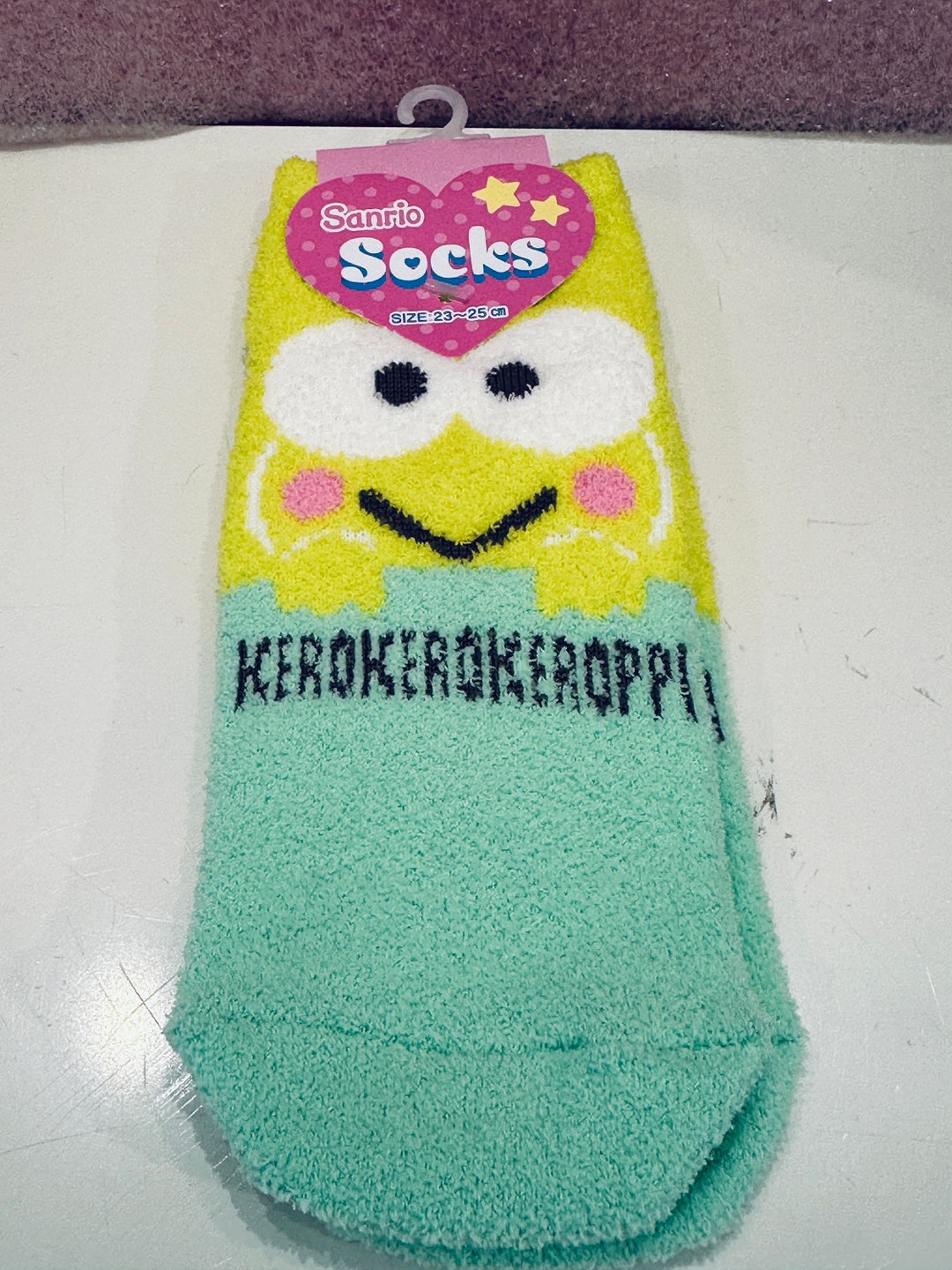 Sanrio Keroppi Socks for Adult New Sanrio Authentic Etsy