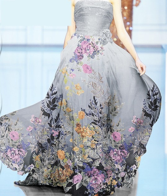 Crinkle Silk Dress