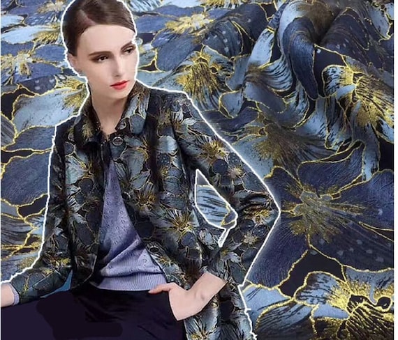 Floral Jacquard Brocade Fabric for Wedding, Evening Wear, Jacket, Suite Dress Fabric for Creating Your Unique Stylish Dress. - Etsy UK Floral Jacquard Brocade Fabric for Wedding, Evening Wear, Jacket, Suite Dress Fabric for Creating Your Unique Stylish Dress. - Etsy UK