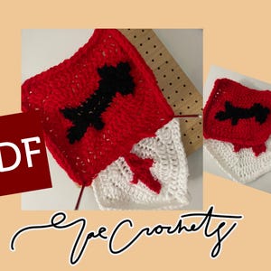 Sagittarius Symbol Crochet Granny Square Pattern Rae Crochets
