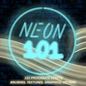 Neon 101 | Procreate Brush Kit