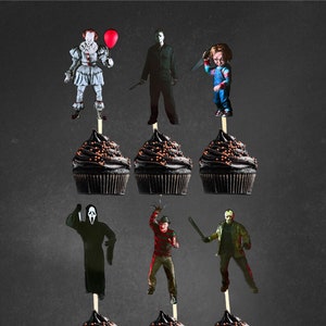 Halloween Cupcake Toppers