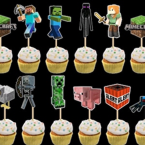 Craft Birthday Toppers - Sets of 12