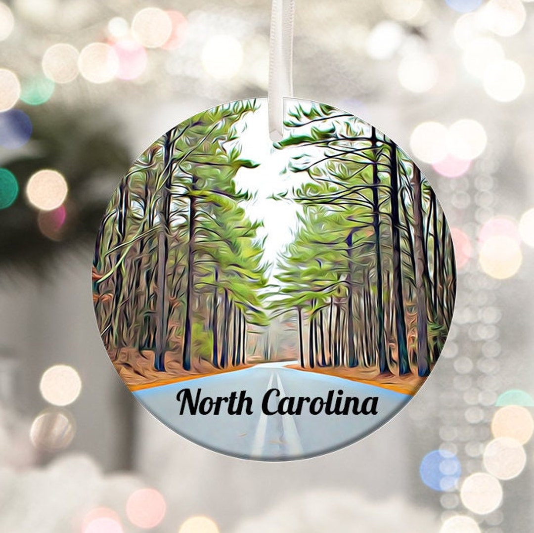North Carolina Ornament, Christmas Gift, North Carolina Gift, Christmas