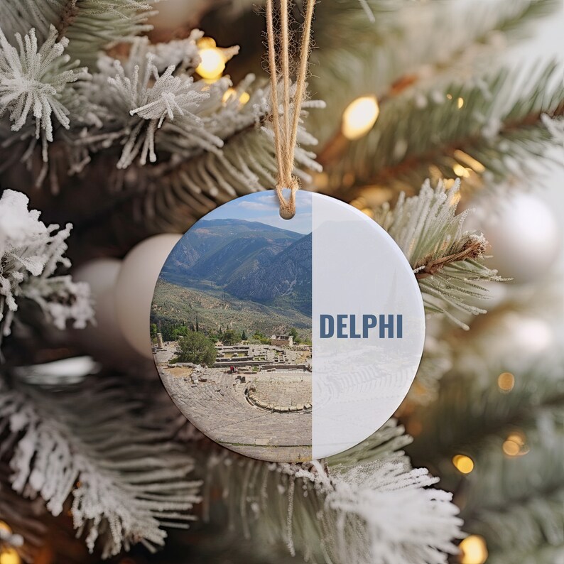 Delphi Ornament Christmas Ornament Delphi Gift Christmas Etsy