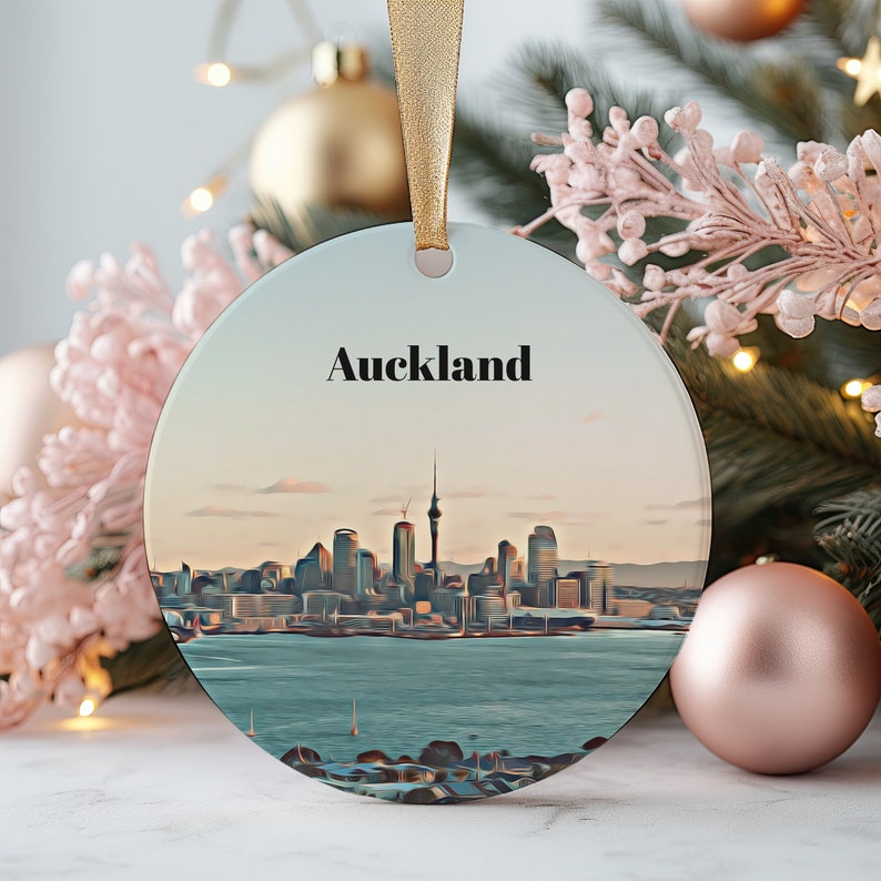 Auckland Ornament, Christmas Ornament, Auckland Gift, Christmas Gift
