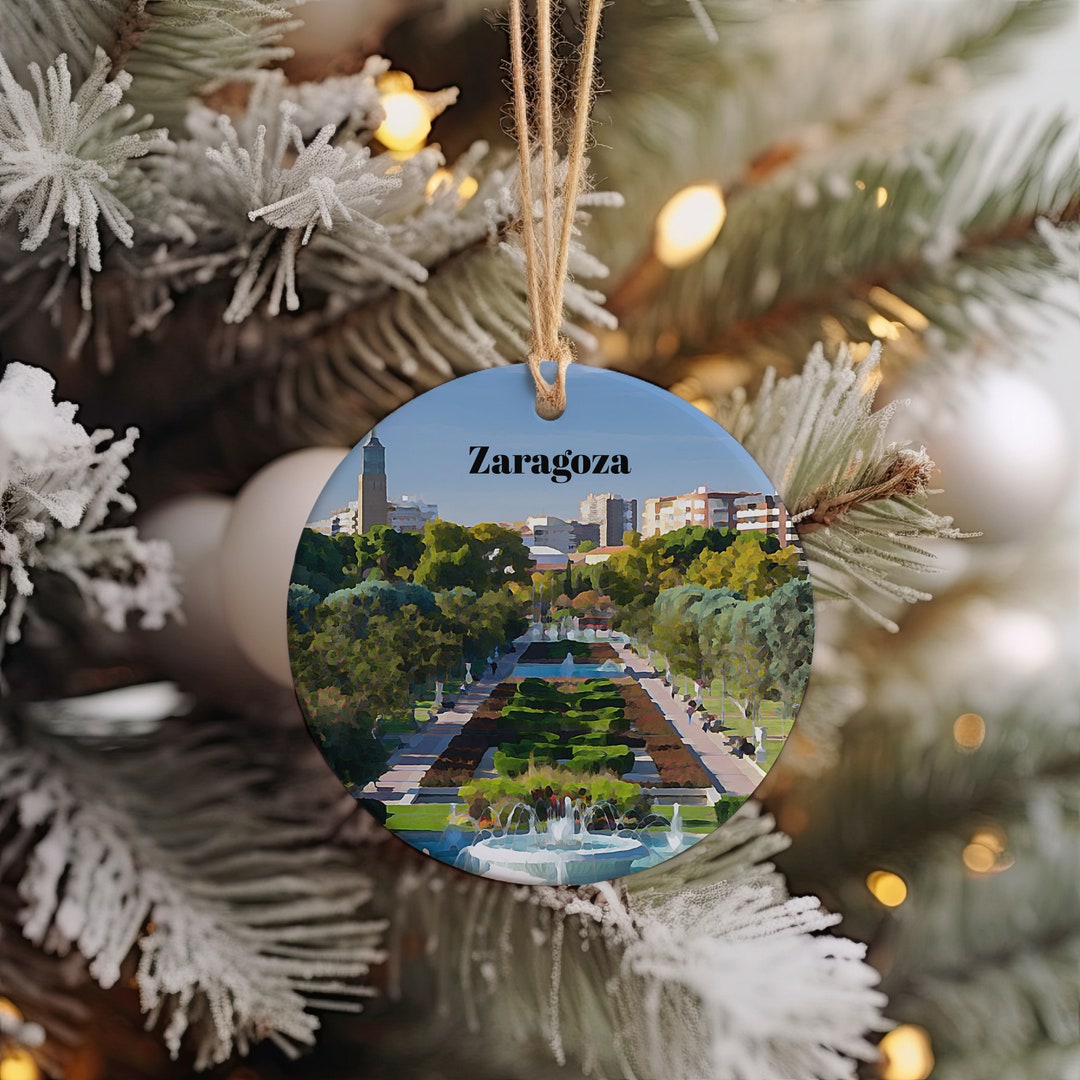 Zaragoza Ornament, Christmas Ornament, Zaragoza Gift, Christmas Gift