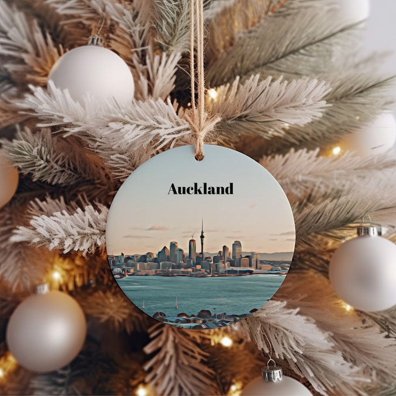 Auckland Ornament, Christmas Ornament, Auckland Gift, Christmas Gift