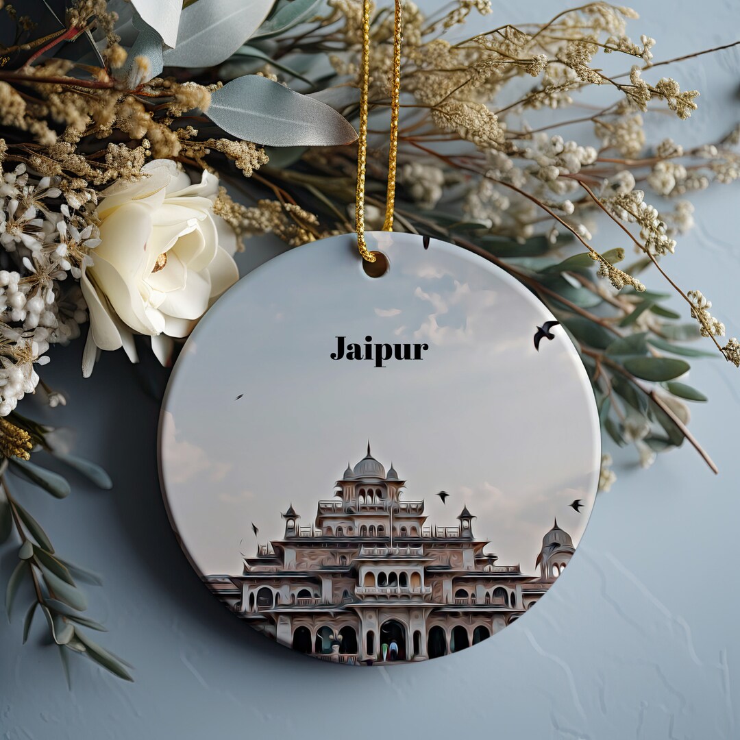 Jaipur Ornament, Christmas Ornament, Jaipur Gift, Christmas Gift