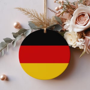 Germany Christmas Ornament, Unique Germany Christmas Gift, Germany Travel, Germany Souvenir, Gift Exchange, Gift Idea, Travel Gift Idea