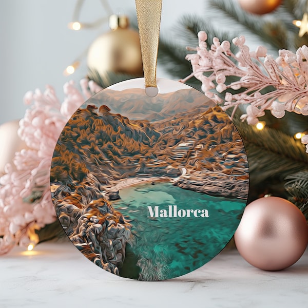 Adorno de Mallorca, Adorno de Navidad, Regalo de Mallorca, Regalo de Navidad, Navidad en Mallorca, Mallorca, Viajes a Mallorca, Viajes de Navidad