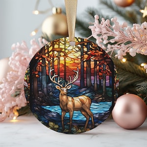 Christmas 2025 Ornament, Christmas Decoration, Holiday Gift Idea, Heirloom Keepsake, Round Ceramic, Gift Exchange, Gift Idea, Xmas Tree