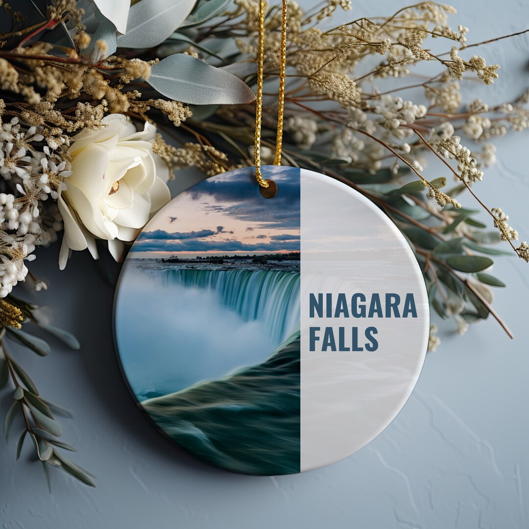 Niagara Falls Christmas Ornament 