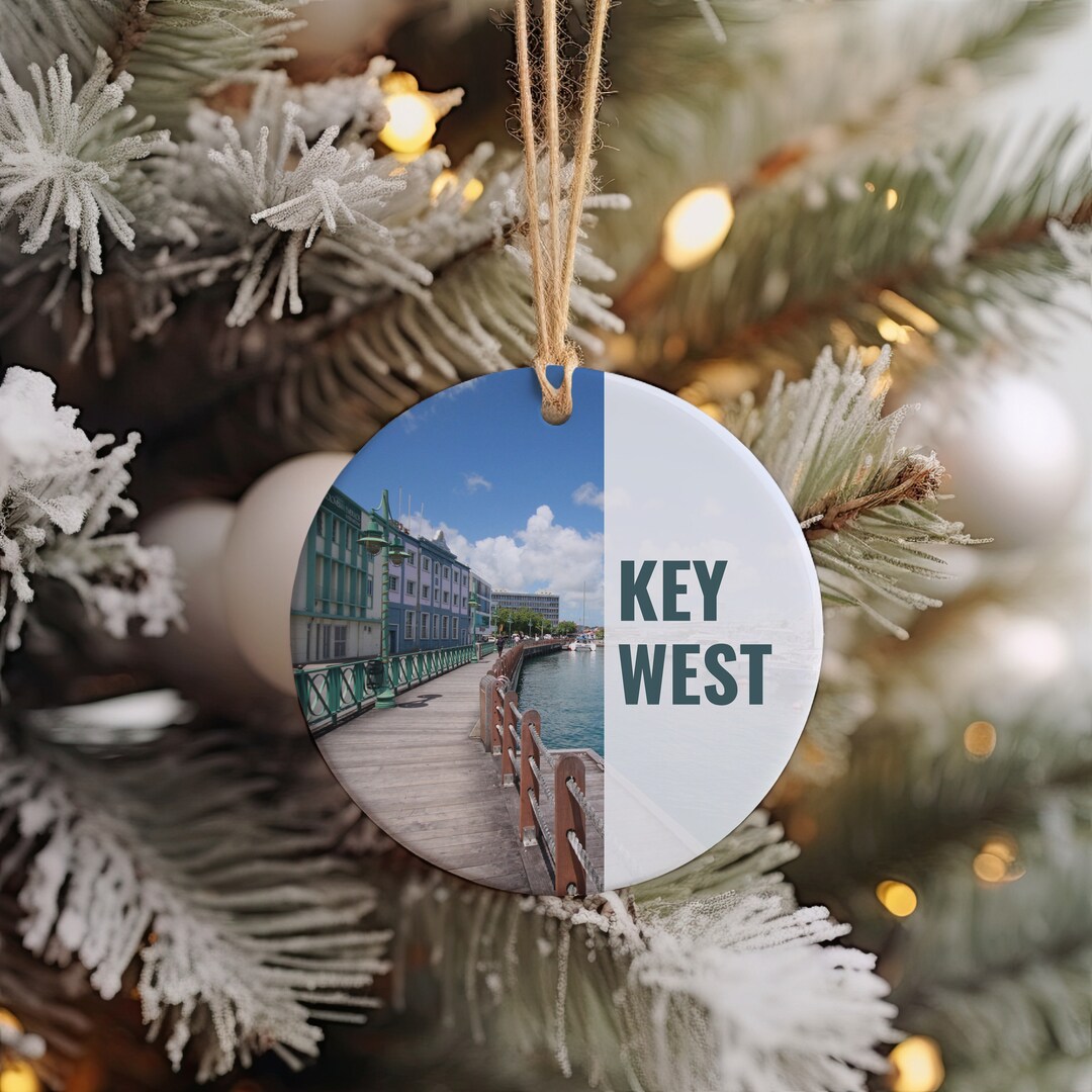 Key West Ornament Christmas Ornament Key West Gift Etsy