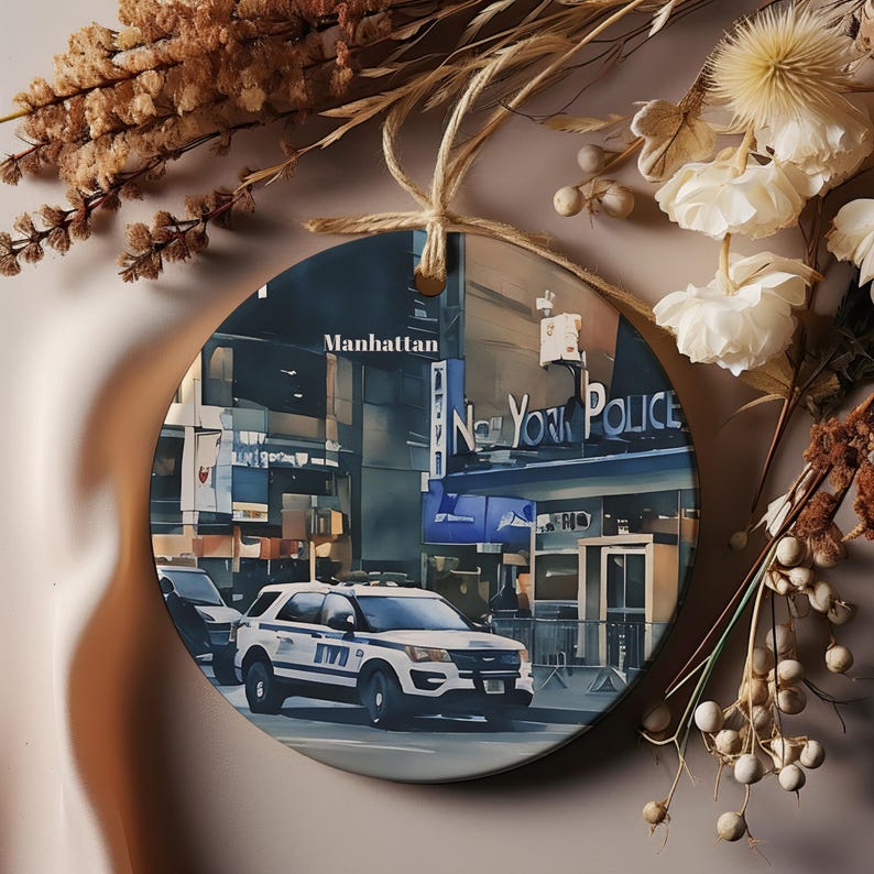 Manhattan, Manhattan Ornaments, NYC Unique Christmas Gift, Travel
