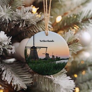 Netherlands Ornament, Christmas Ornament, Netherlands Gift, Christmas Gift, Netherlands Christmas, Netherlands, Netherlands Travel