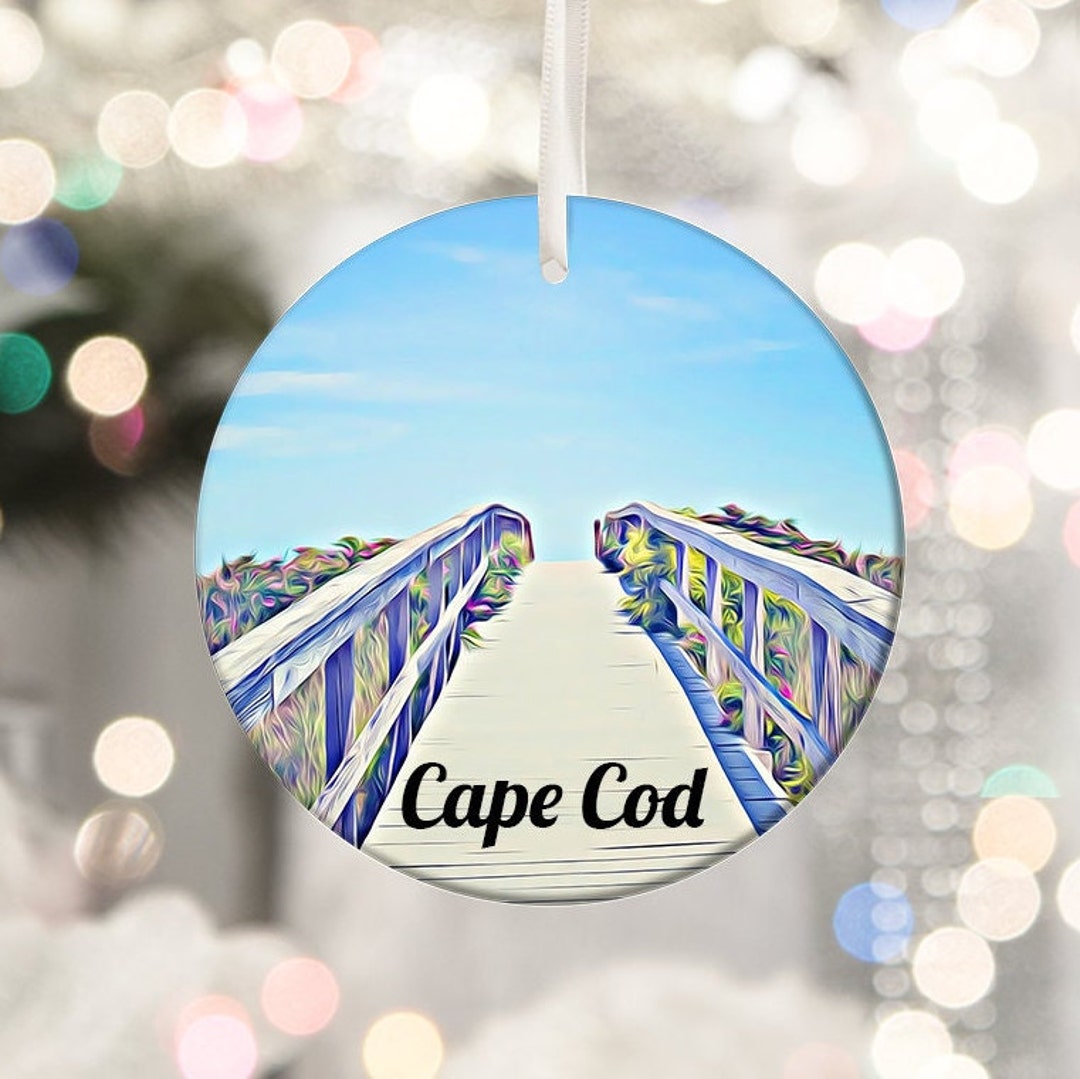 Cape Cod Ornament, Cape Cod Gift, Cape Cod Christmas, Christmas Gift