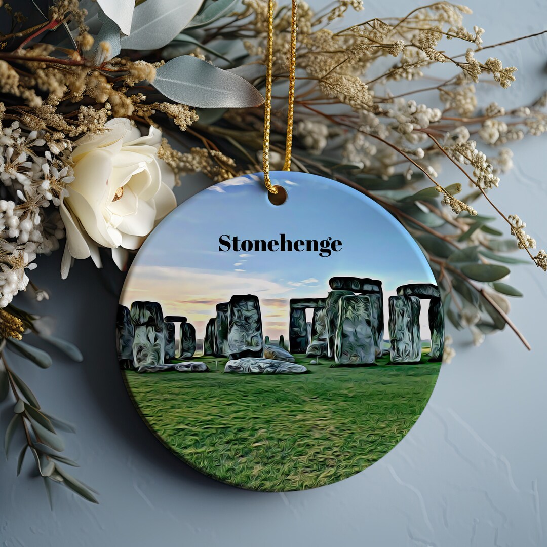 Stonehenge Ornament, Christmas Ornament, Stonehenge Gift, Christmas