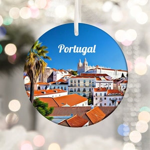 Adorno de Portugal, Adorno de Navidad, Regalo de Portugal, Regalo de Navidad, Navidad en Portugal, Portugal, Viajes a Portugal, Recuerdo de Portugal