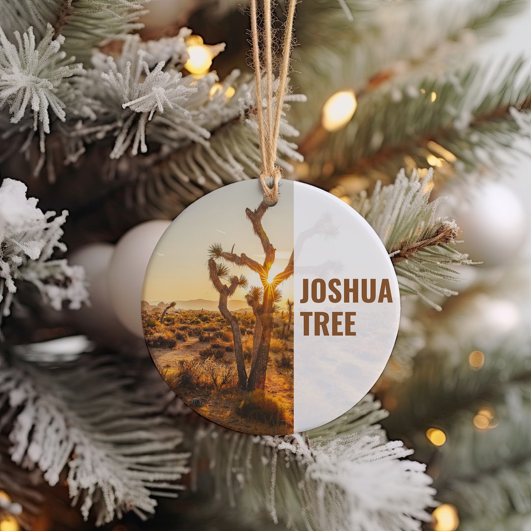 Joshua Tree Christmas Ornament 