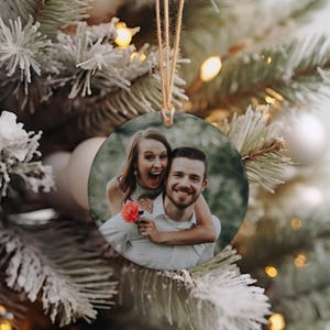 Couple, Happy Ending, Personalized Ornament, Chritsmas Gifts For Coupl