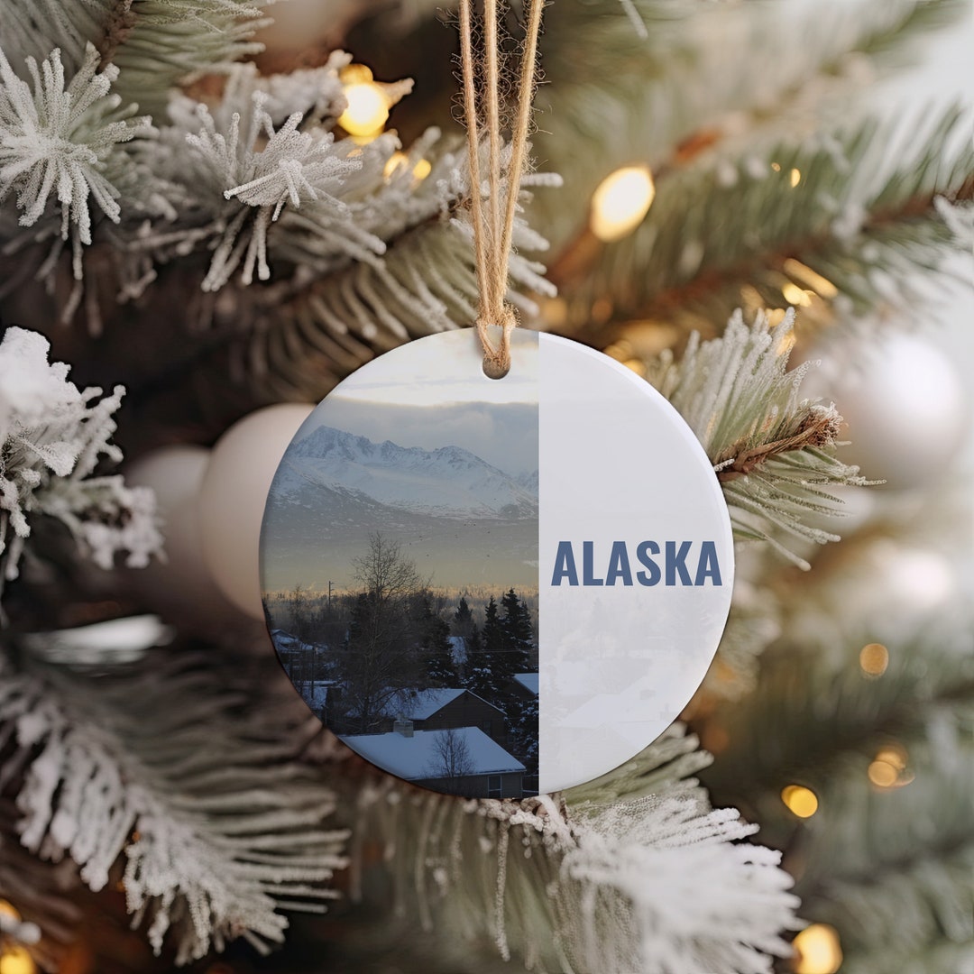 Alaska Christmas Ornaments 
