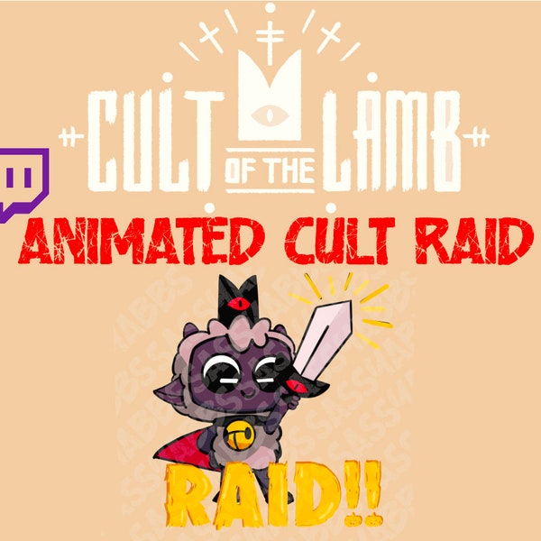 Animated Cult Of the Lamb Raid Emote