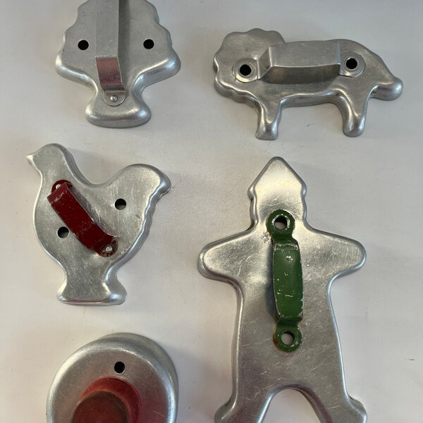 Vintage Metal Cookie Cutters