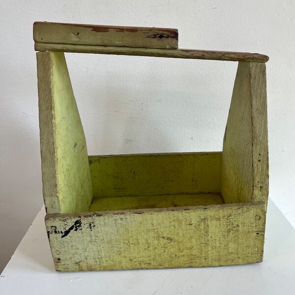 Small Green Shoe Shine Caddy