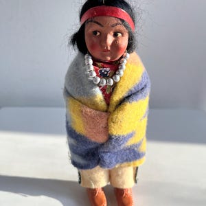 Small Vintage Skookum Native Doll