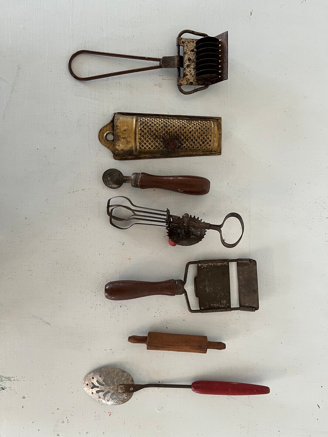 Set of 7 Small Kitchen Utensils Etsy