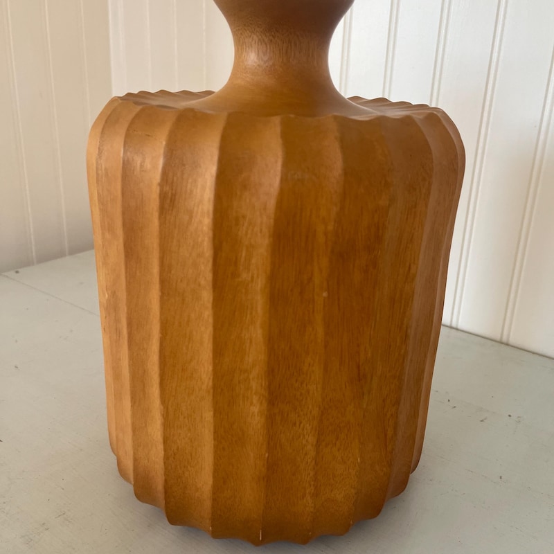 Wood Vase - Etsy
