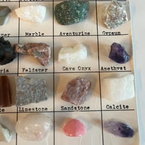 Collection of Colorful Rocks and Minerals Specimens - Etsy