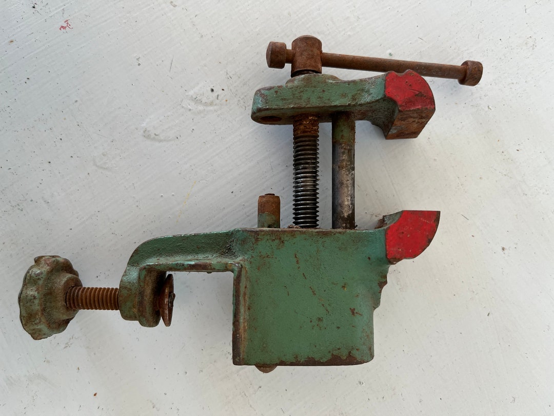 Vintage Jewelers Vise Etsy