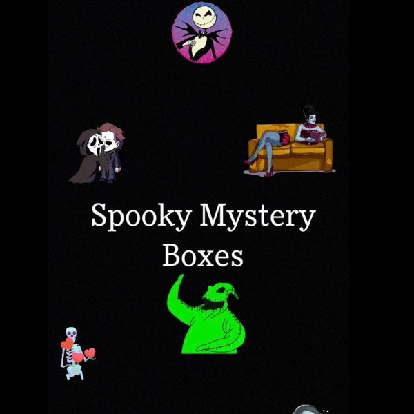 Spooky Mystery Boxes :) Pick your Theme!