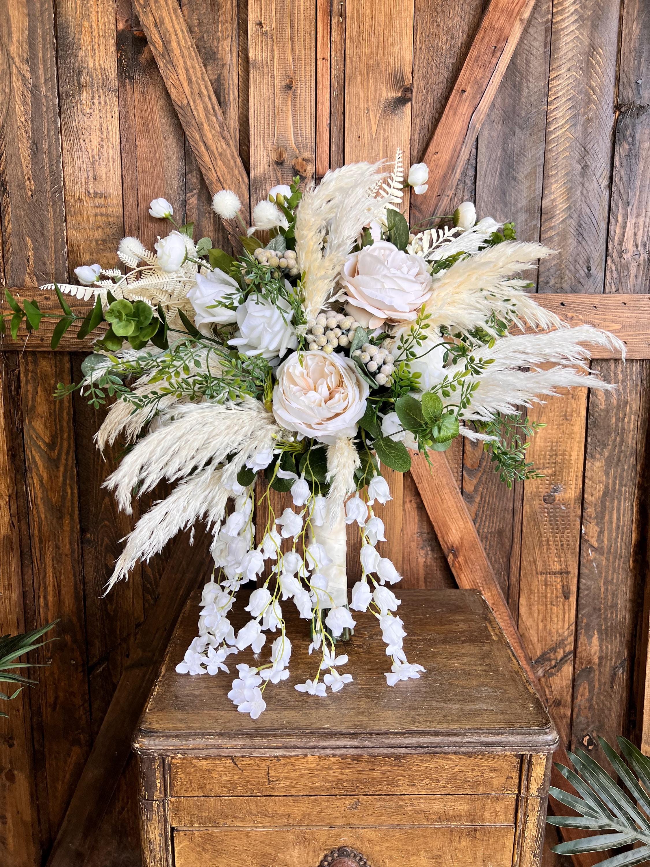 Boho Bridal Silk Bouquet